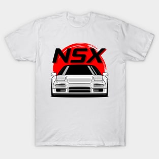 White NSX MK1 Front JDM T-Shirt